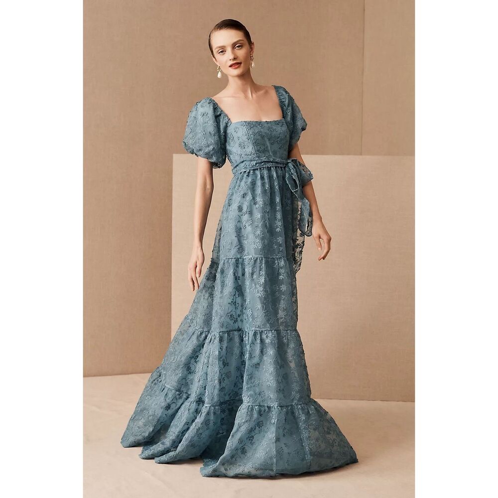 Anthropologie BHLDN Beatrice Organza Maxi Dress - Picture 2 of 10